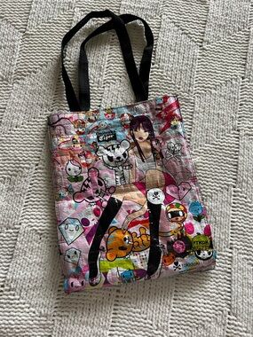 Onitsuka Tiger x TokiDoki reusable shopping tote